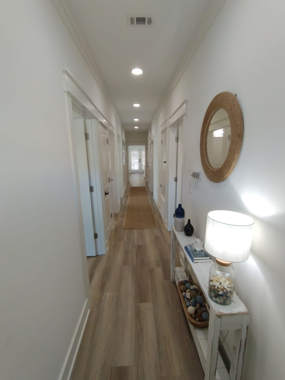 Hallway looking from front to back
