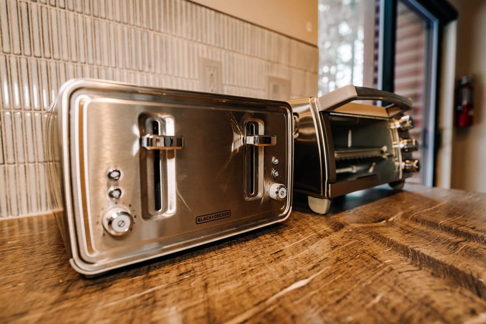 Every appliance & gadget in the chef's kitchen, stainless steel & top brands
