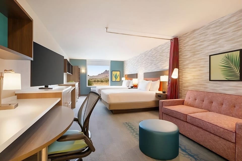 Soak in airy comfort with wide-open space and cozy seating.