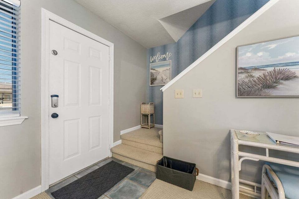 Stairs to upper level