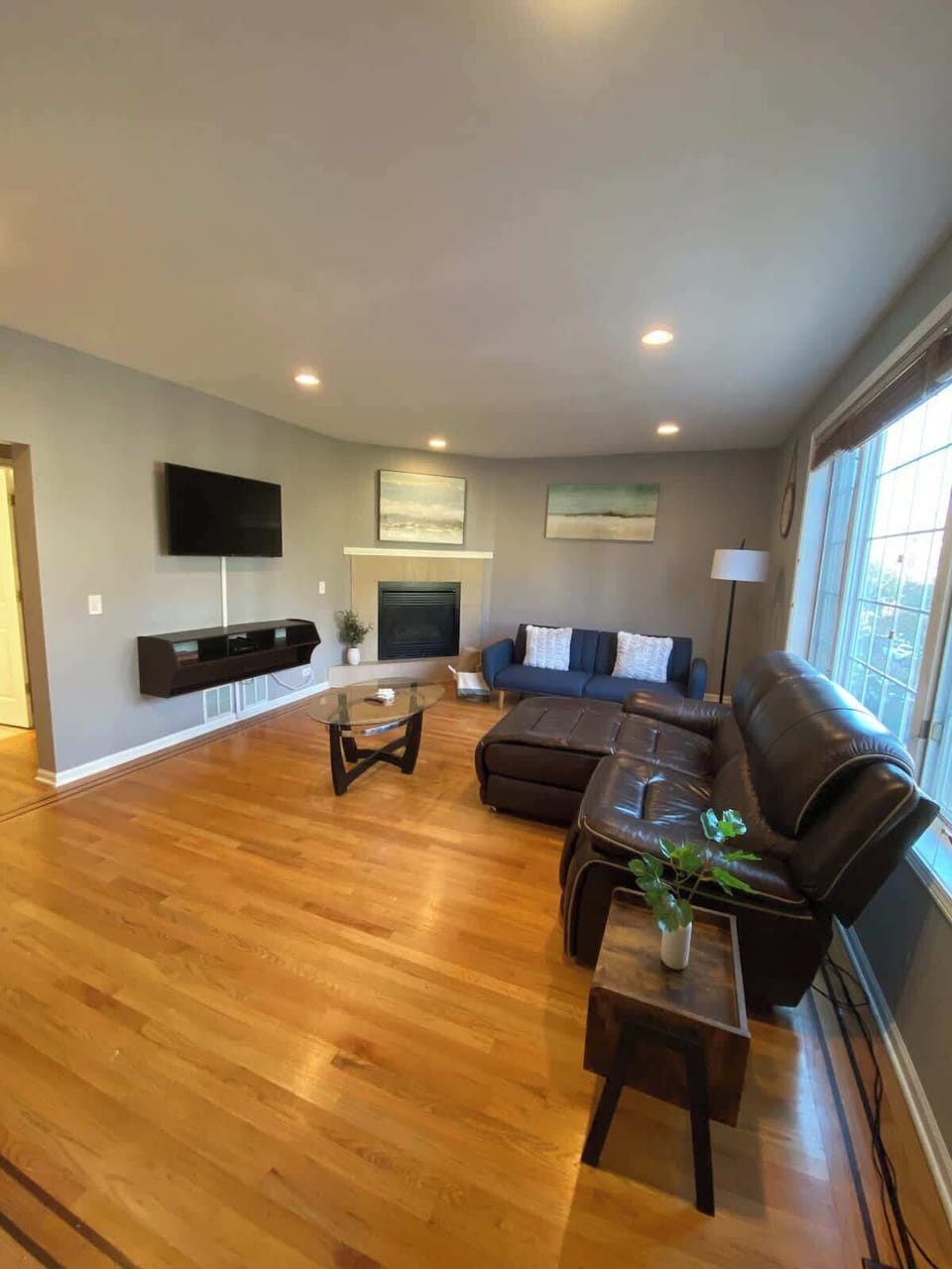 spacious living area