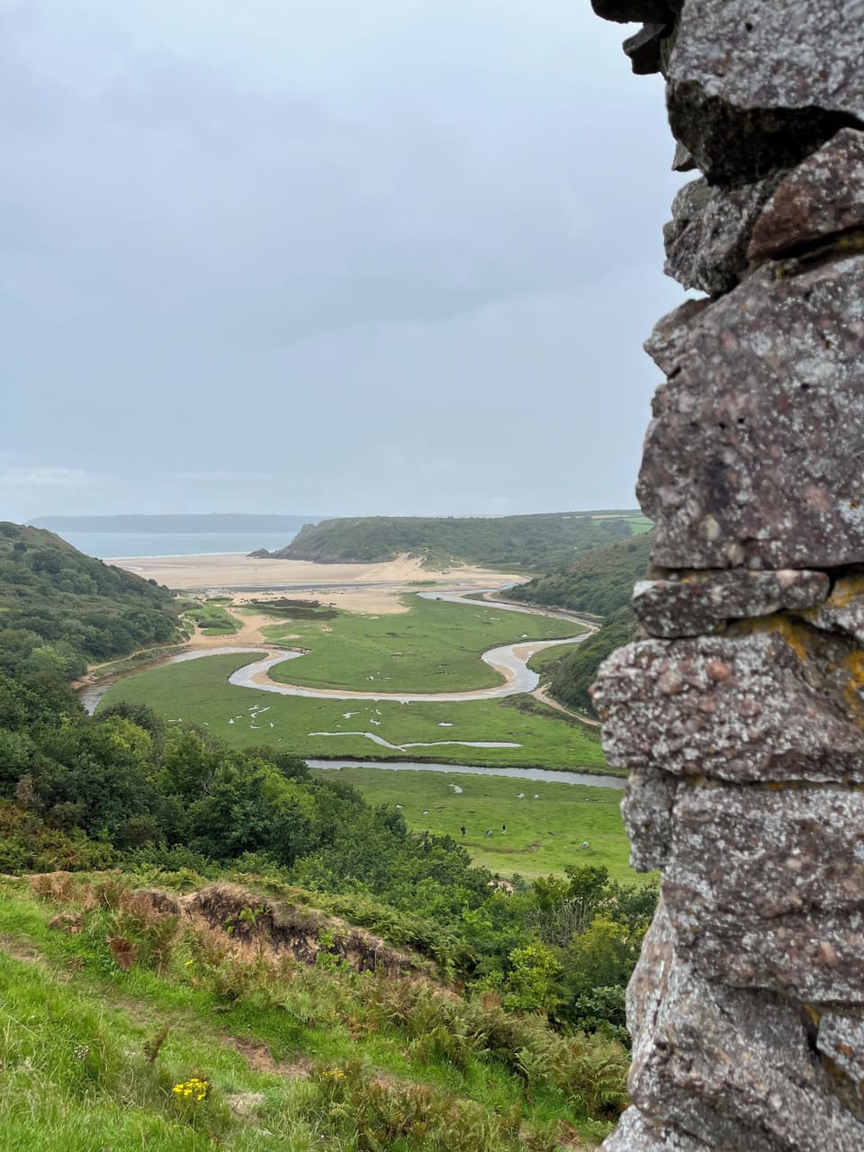 You’ll stay in a great base to explore the Gower, including Three Cliffs Bay
