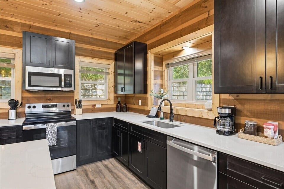 Beautiful Kitchen open to dining and living area