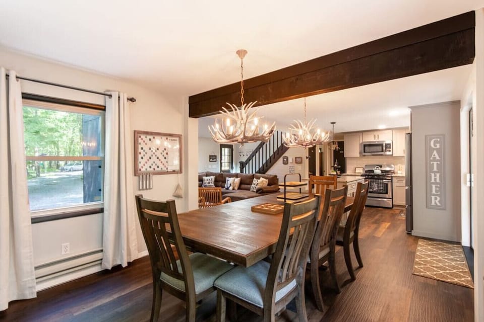 Dining room view