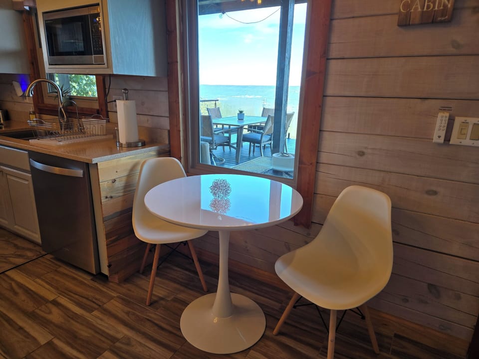 Cozy spot for morning coffee