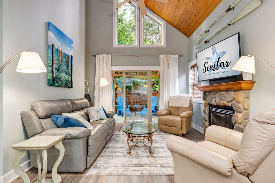 Bright, open living area perfect for family time