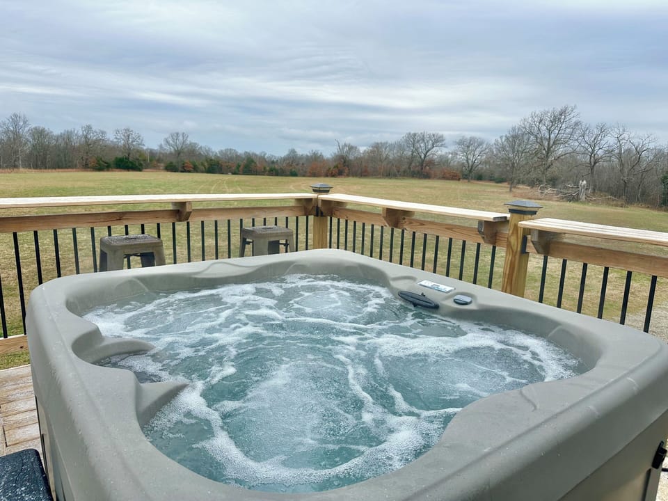 Newly Added Private Hot Tub!