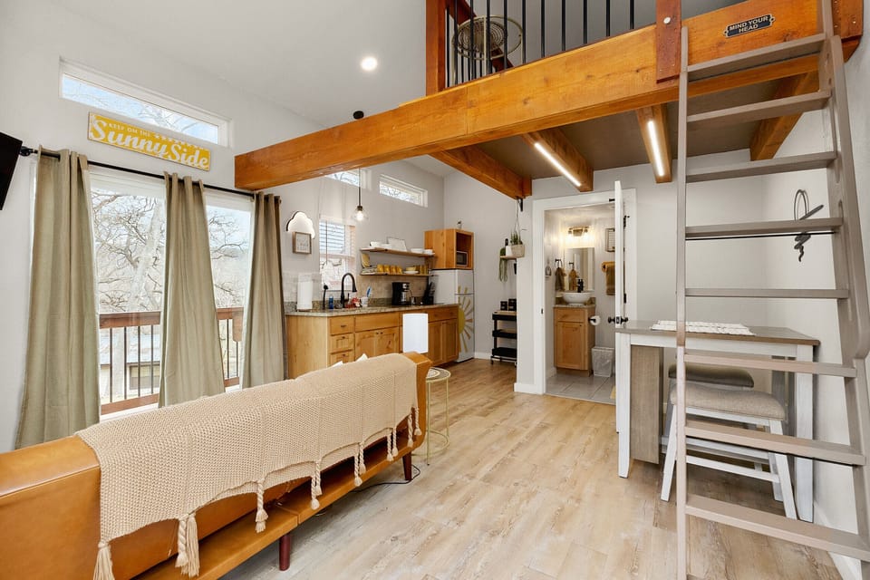 Open concept in a small space!