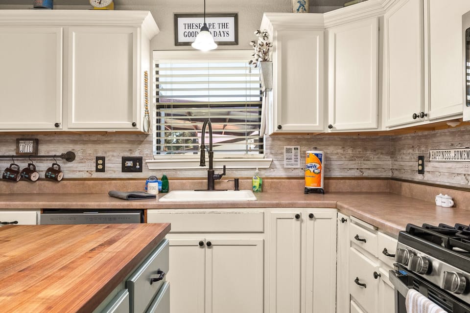 Rustic charm and cozy comforts!