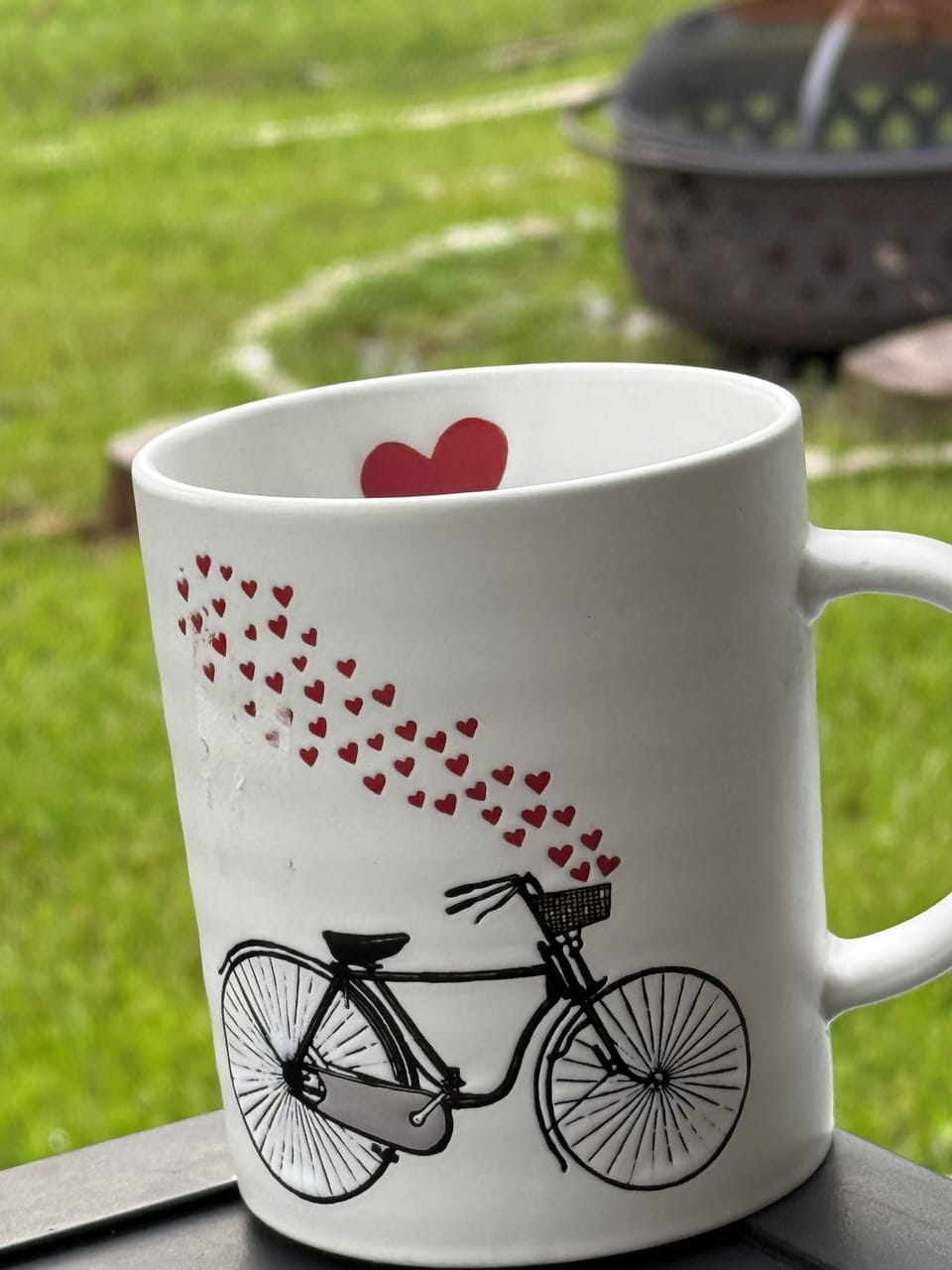 Coffee Time!  Enjoy your favorite brew with an enjoyable peekaboo view of Lake Dora from the backyard.