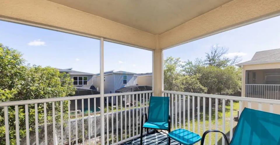Relax on the balcony and soak in the peaceful surroundings.