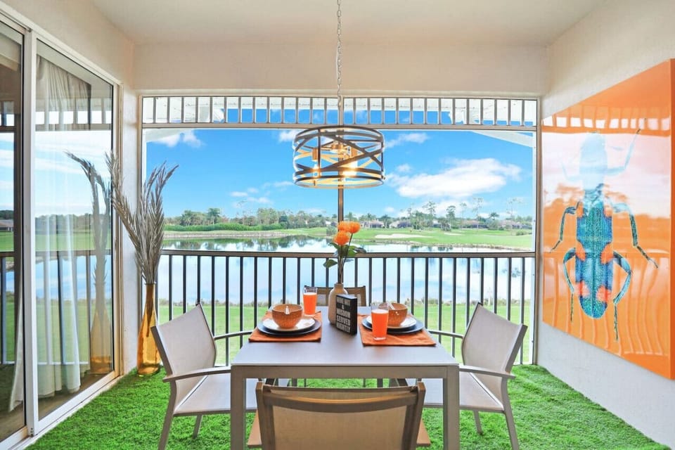 Enjoy this spectacular lake view as you enjoy your morning cup