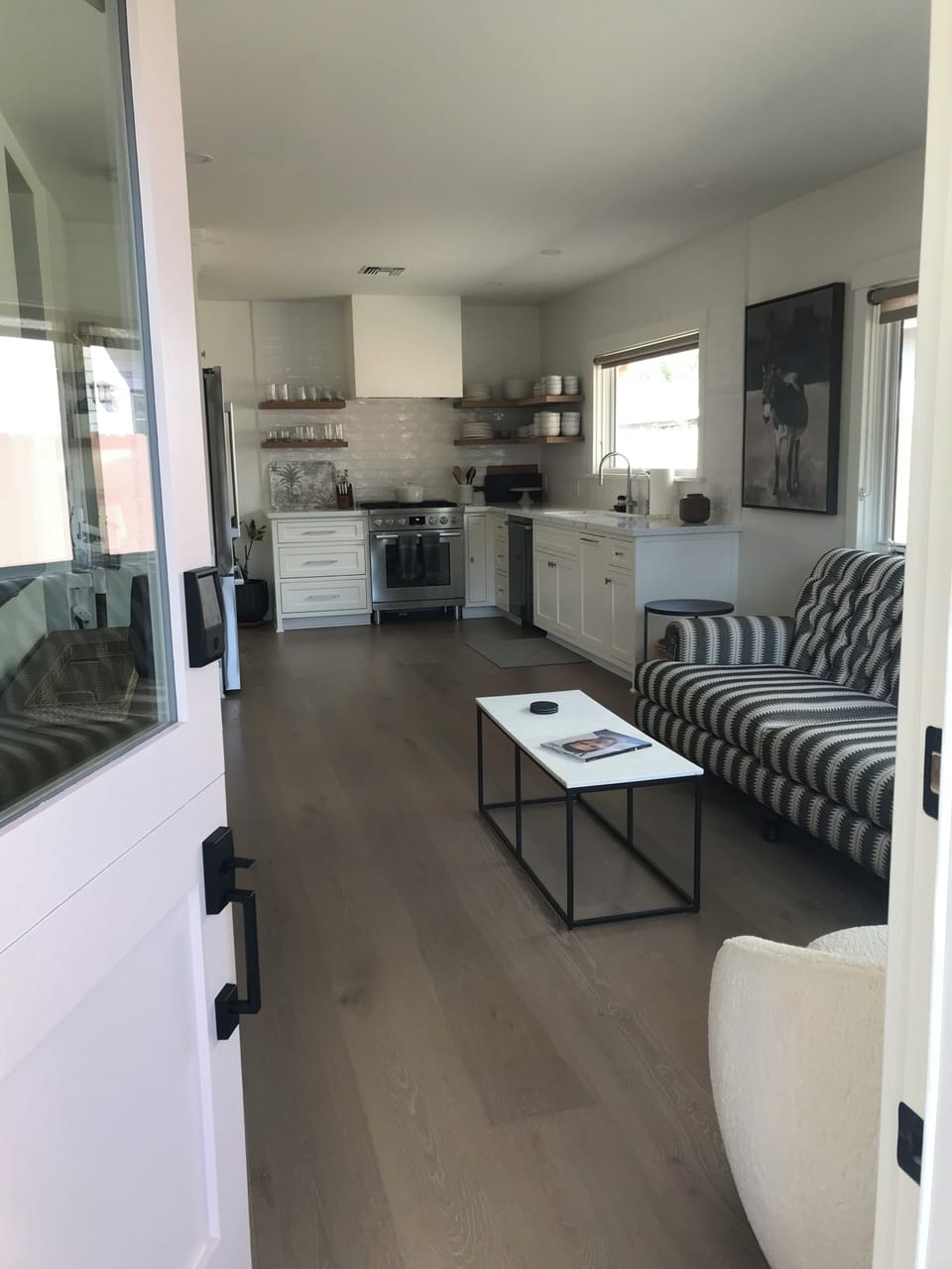 View inside from the front door