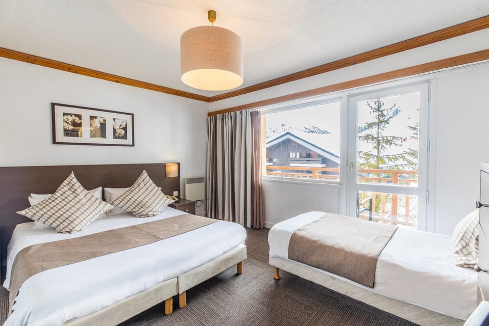 Fall asleep in our cozy bedroom.