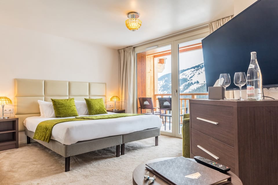 Relax on either the 2 Single beds or the Double bed after a day outside.