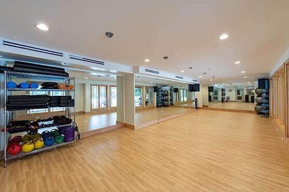 Group fitness studio