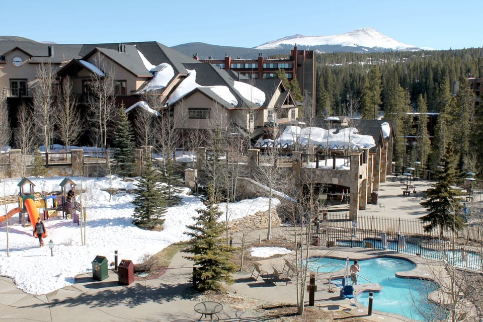 Beautiful indoor/outdoor pool and hot tubs for relaxation. 