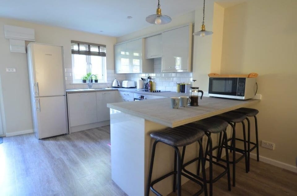 open plan kitchen