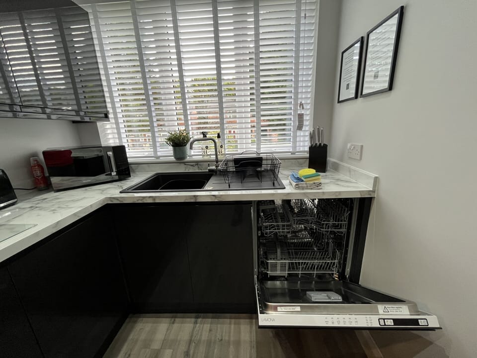 Kitchen - Fully equipped and includes Dishwasher