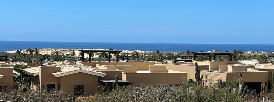 View from roof deck railing