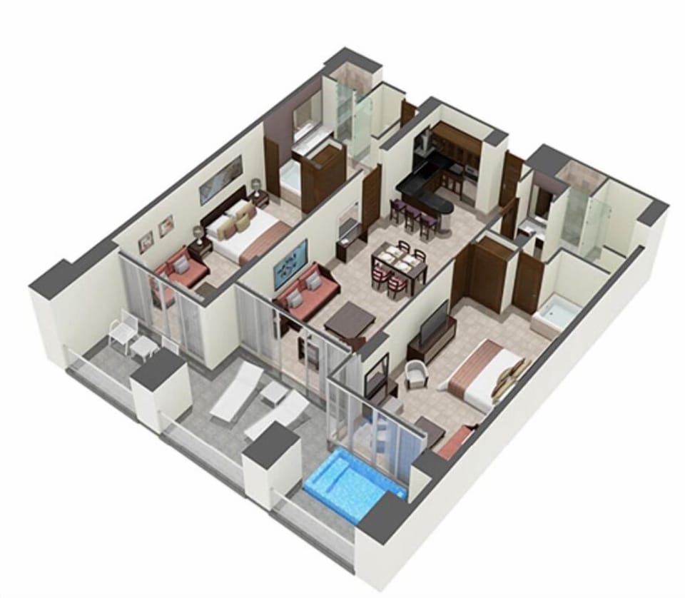 Grand Mayan Master Suite (2-bedroom)