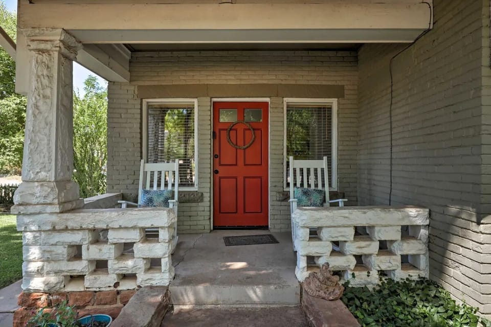 Charming front porch