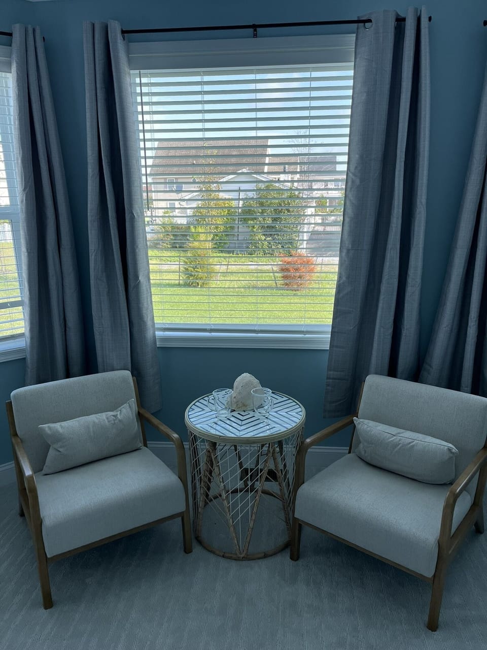 Primary bedroom seating area