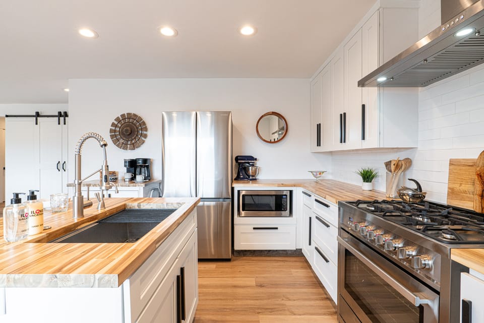 Stainless steel appliances