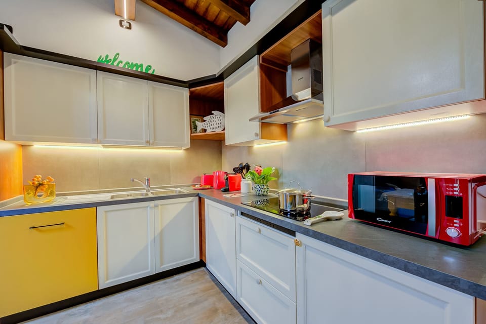 Kitchen and dining area