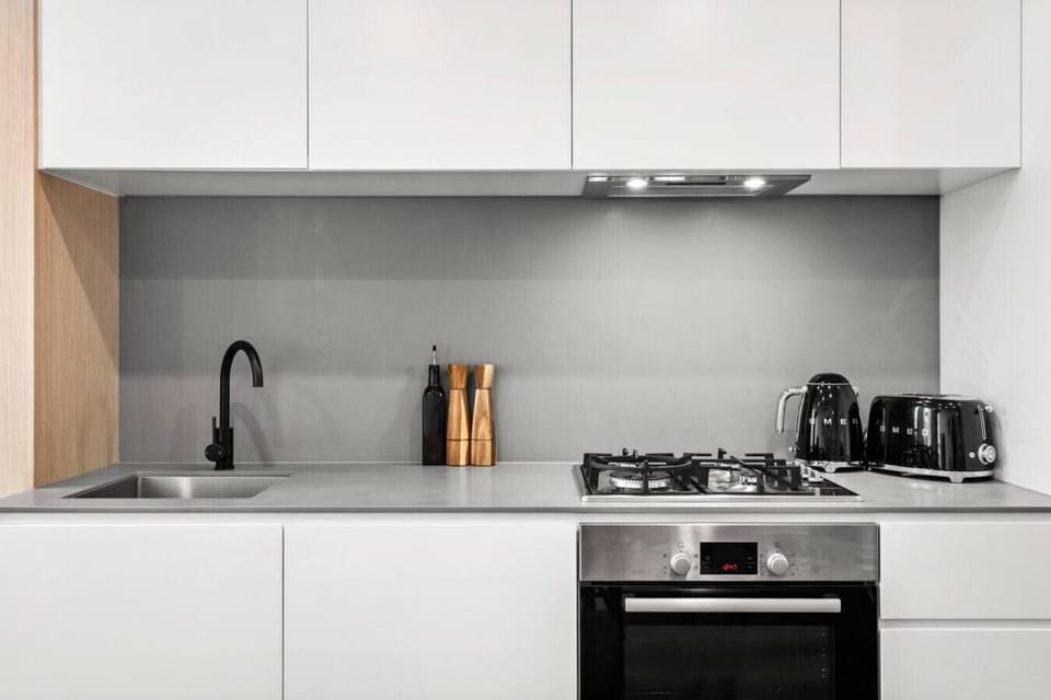 The kitchen is stocked with all the essentials for you trip!