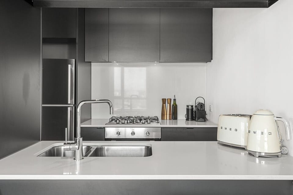 Cook up a feast in the fully equipped kitchen that has quality appliances