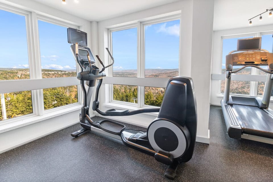 Brand new exercise room at Mountain Lodge (2024)