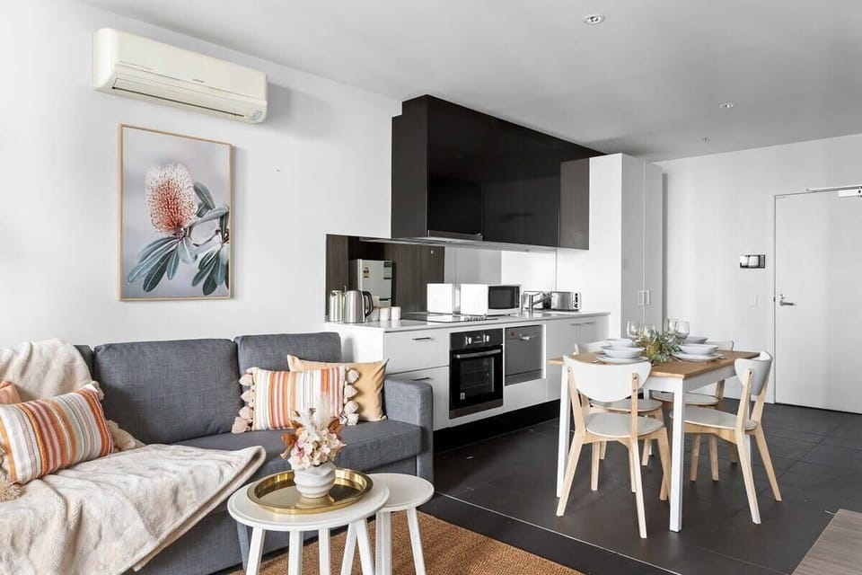 A kitchen & dining.