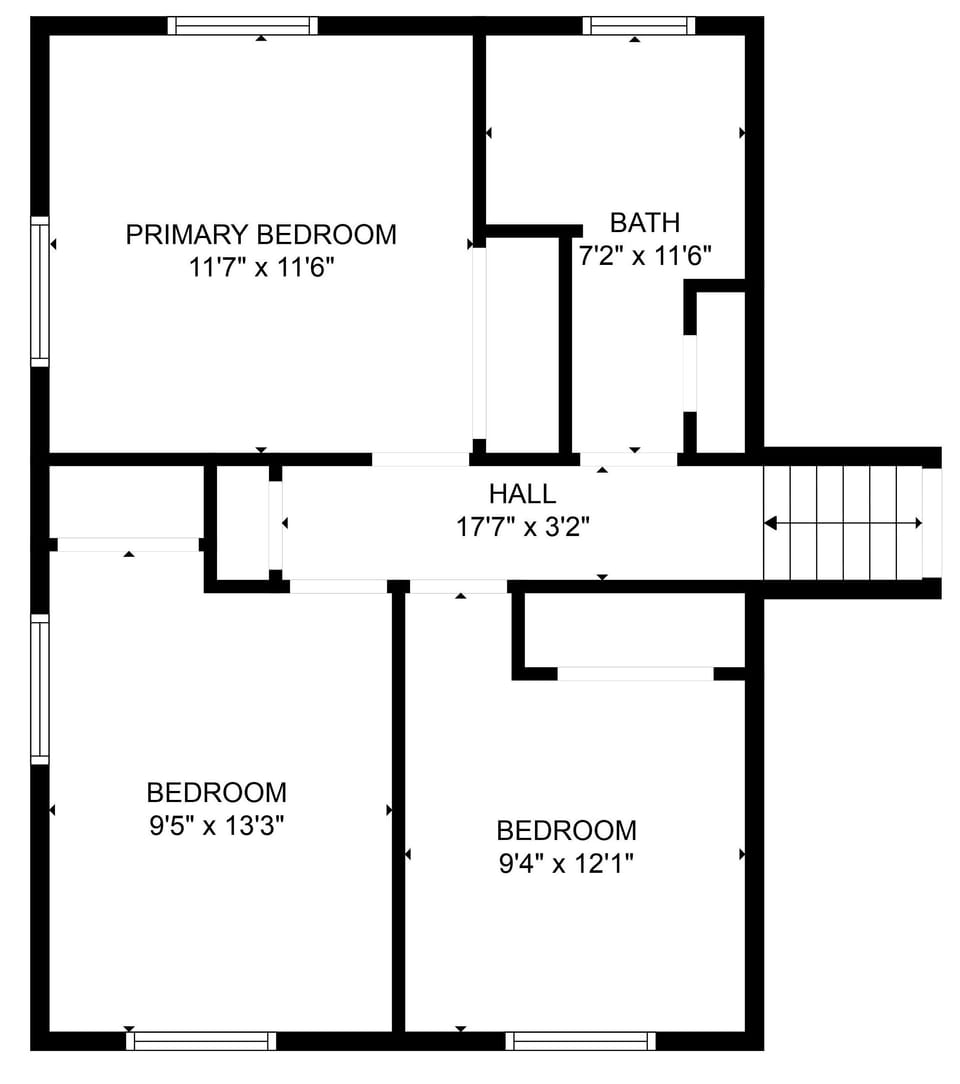 Upper Level Floorplan 