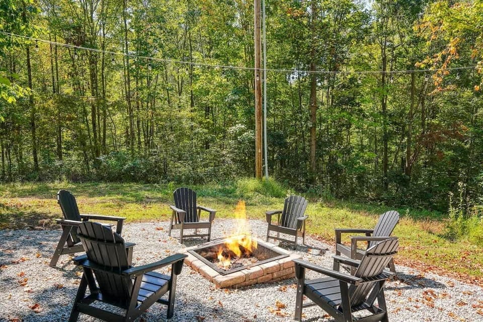 Outback Seating Area with Firepit