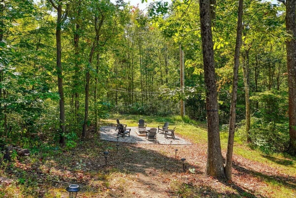 Outback Seating Area with Firepit