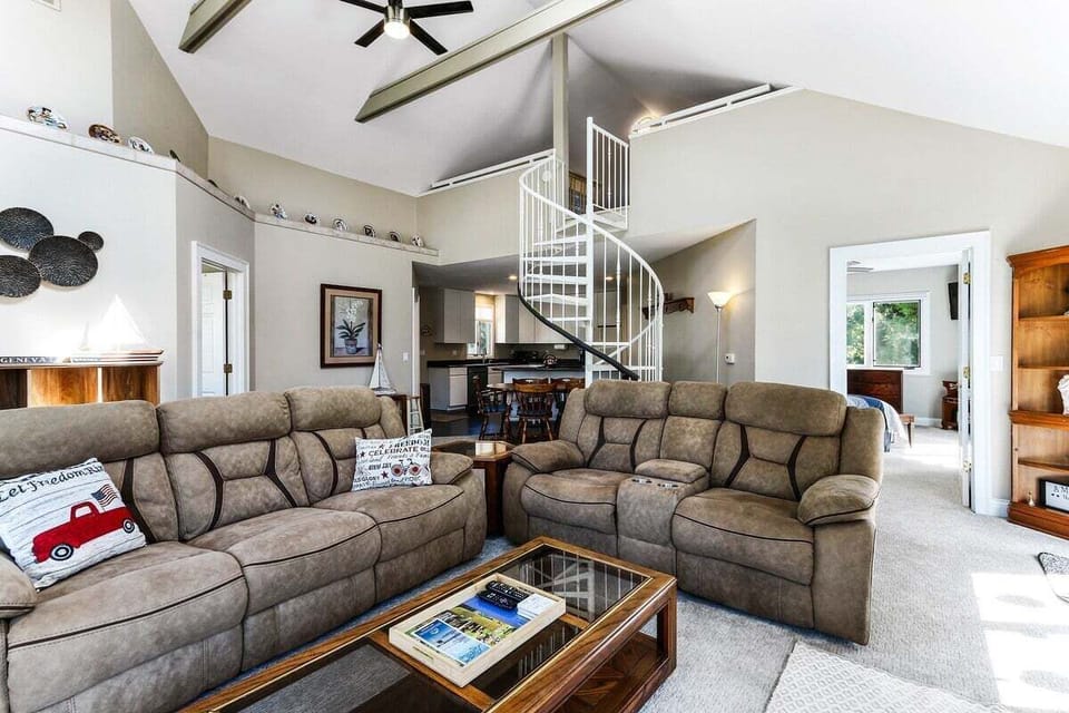 Living Room open to kitchen