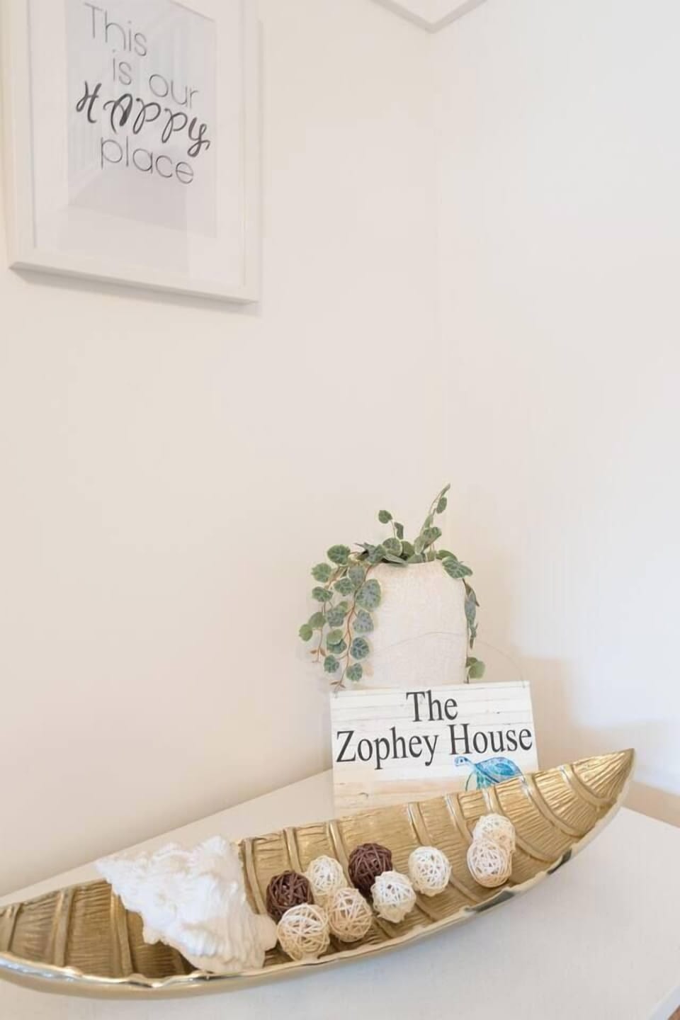 Explore 'The Zophey House' and discover the coastal charm, comfort, and conveniences that await.