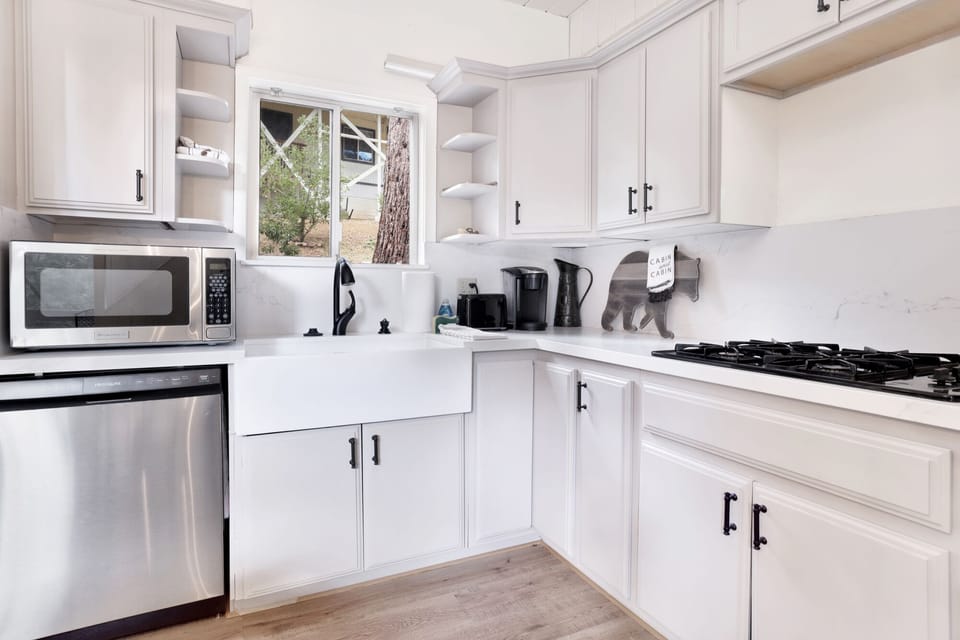 Open concept kitchen