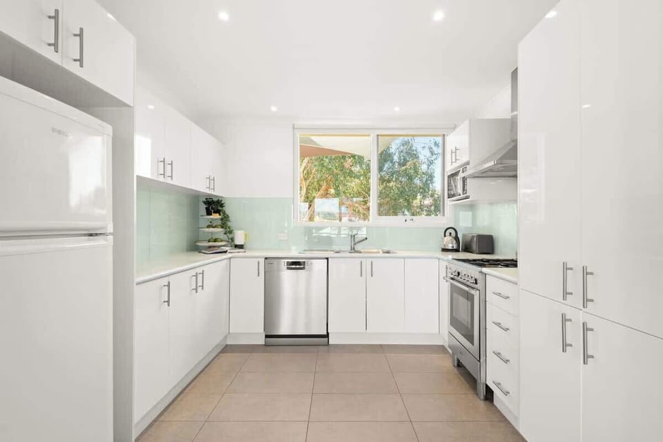 Kitchen, with all amenities. Coffee machine (using beans) not seen here