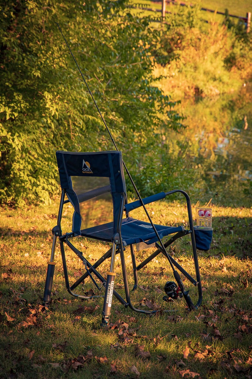 Sit back, relax and fish