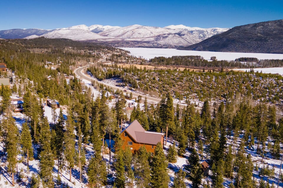 Aerial View in Winter