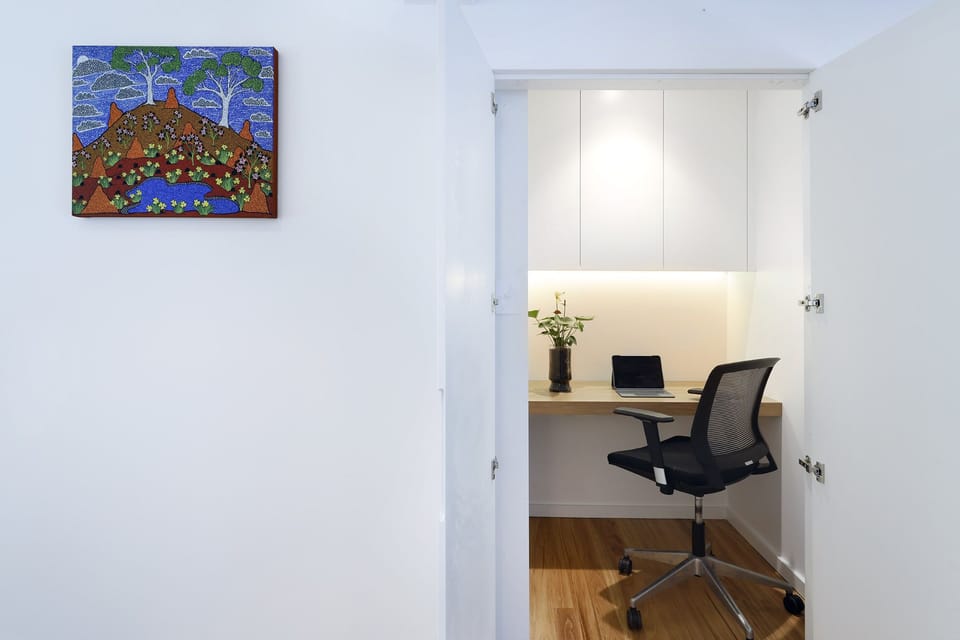 If you need to work you are all set up