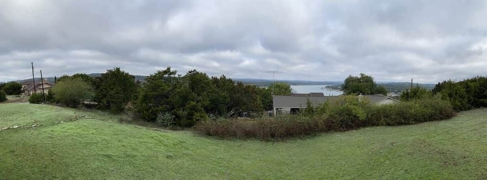 Large yard