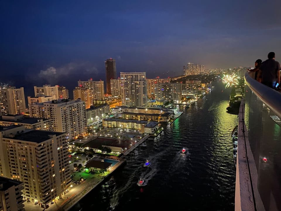 Possible view from the  balcony