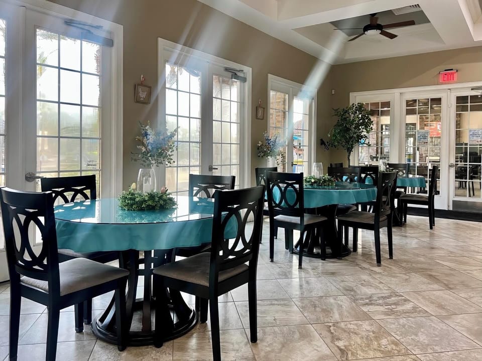 Seating with Great Views of the Pool