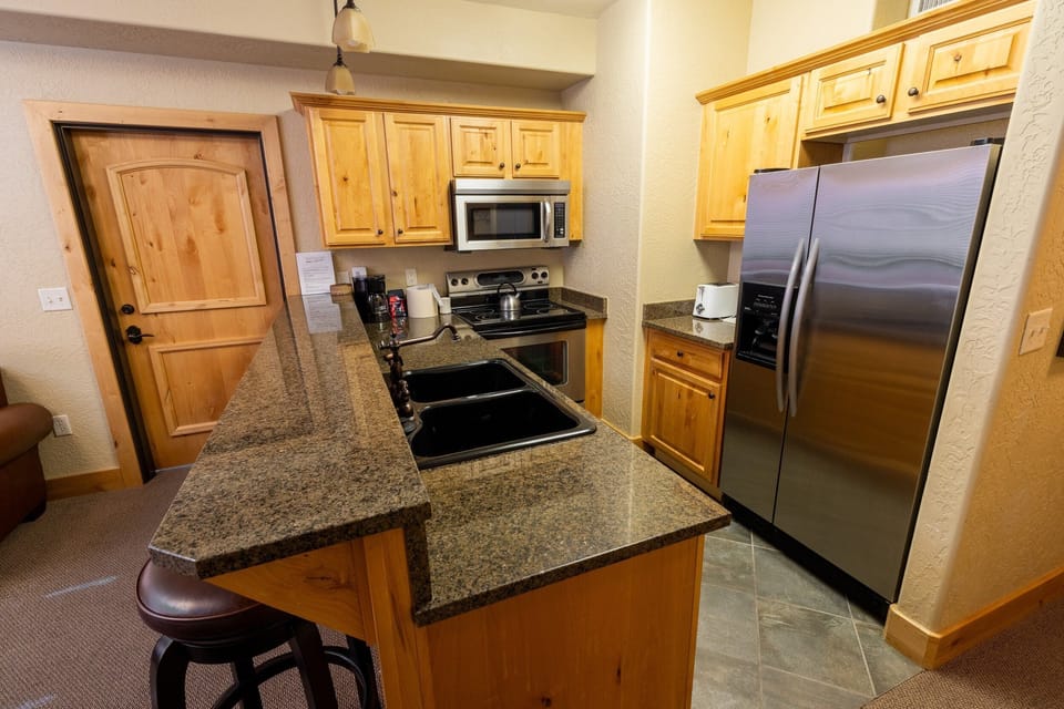 Indoors, Floor, Flooring, Refrigerator, Microwave