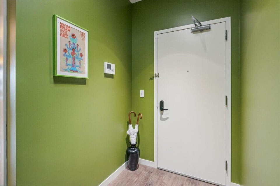 Peace of mind with secure access—entry by access code only for your privacy and safety.