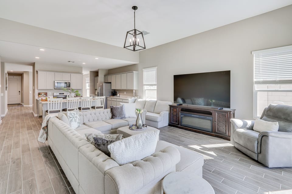 Maricopa Vacation Rental | 4BR | 3BA | 2,400 Sq Ft | Step-Free Access