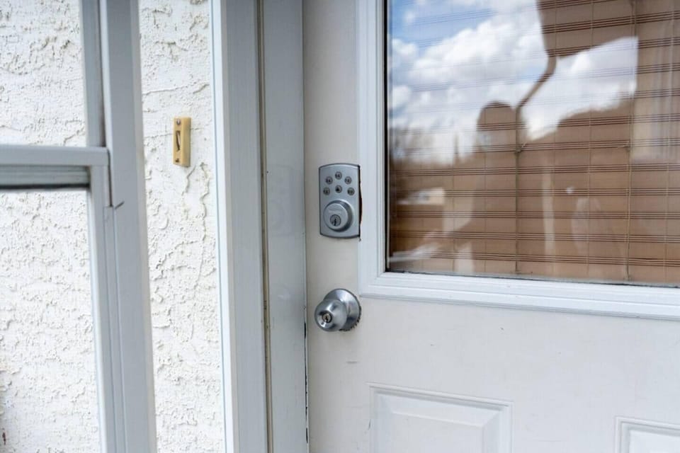 Back door entrance